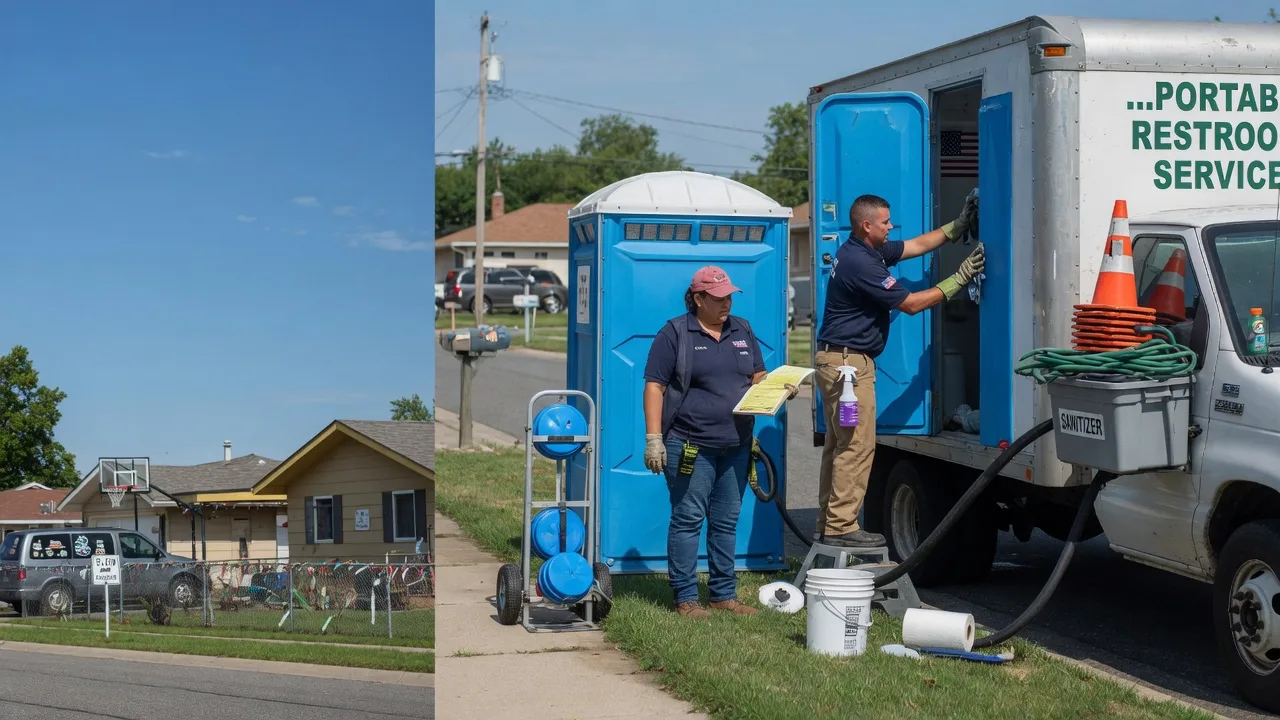 Portable Toilet Rental in Easton, KS near me
